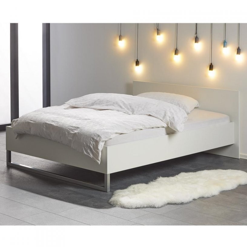 Bett 140X200 Cm In Weiß  Bettgestell Preiswert Kaufen  Dänisches von Weiße Betten 140X200 Photo