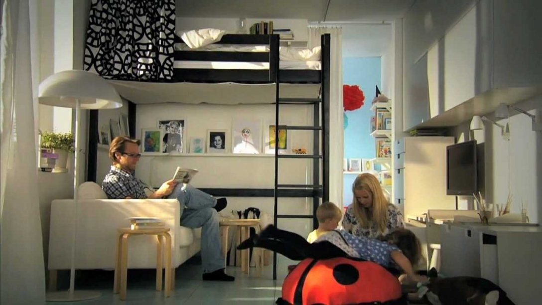 Ikea Für Kleine Räume Clevere Ideen Für Mehr Platz  Youtube von Kleine Räume Einrichten Ikea Bild