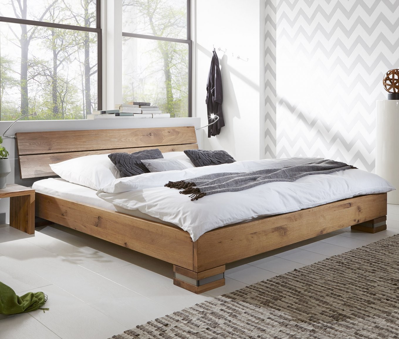 Massivholzbetten  Betten Aus Massivholz Günstig Kaufen von Bett 160X200 Massivholz Photo