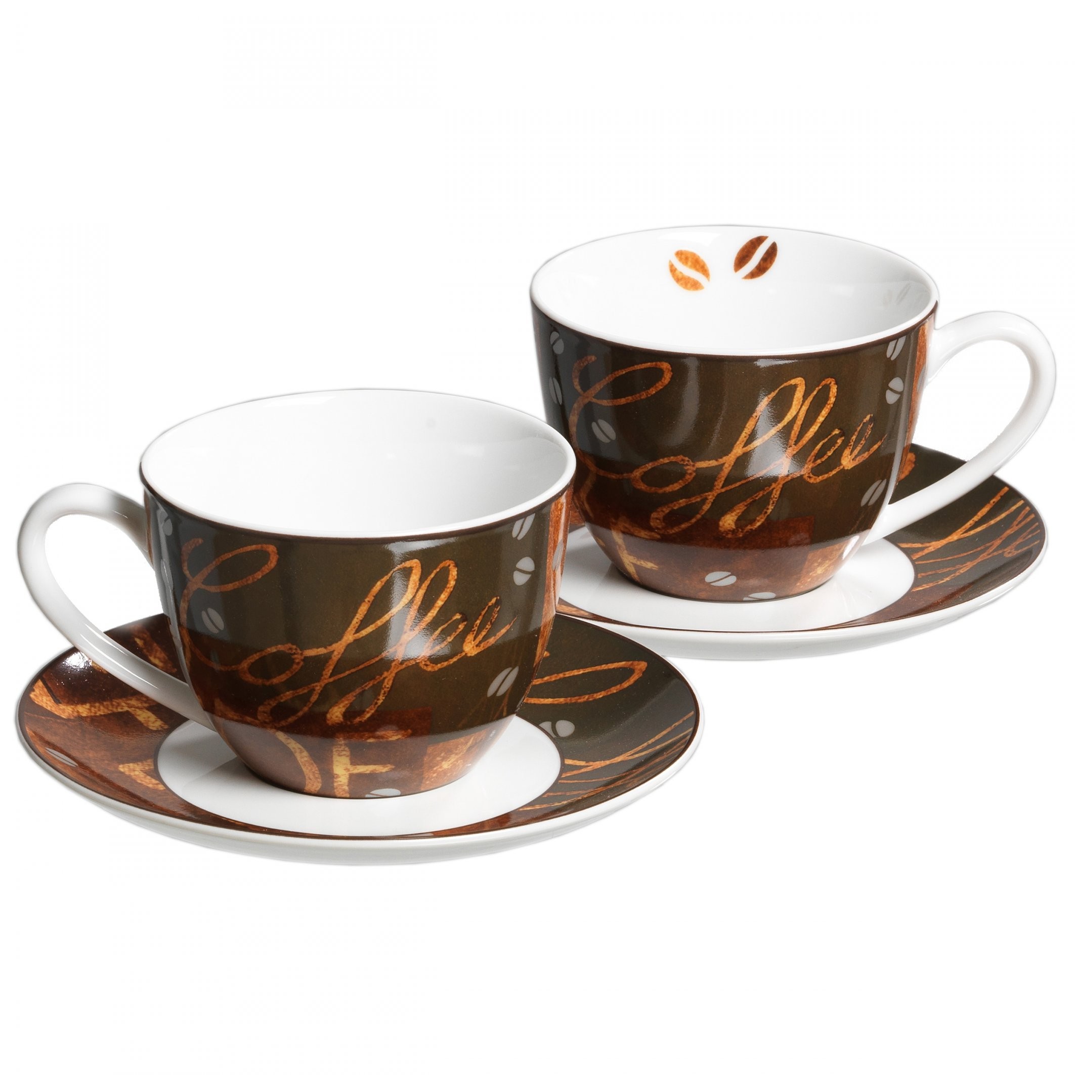 Ritzenhoff &amp; Breker Chile Cappuccino Set Two Cups &amp; Saucers von Ritzenhoff Kaffeetassen Set Photo