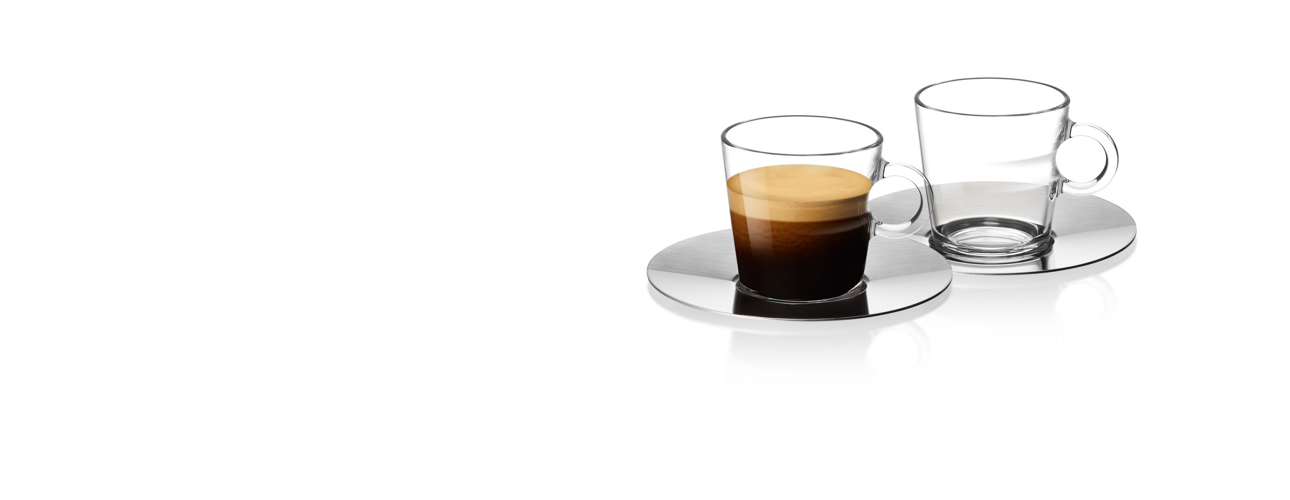 View Lungokopjes  Glazen Koffiekopjes  Nespresso von Kaffeetassen Set Glas Photo