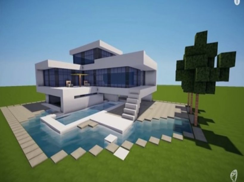 47 Best Stylish Modern Mansion Floor Plans Minecraft On A Budget von Minecraft Modern Mansion Blueprints Photo