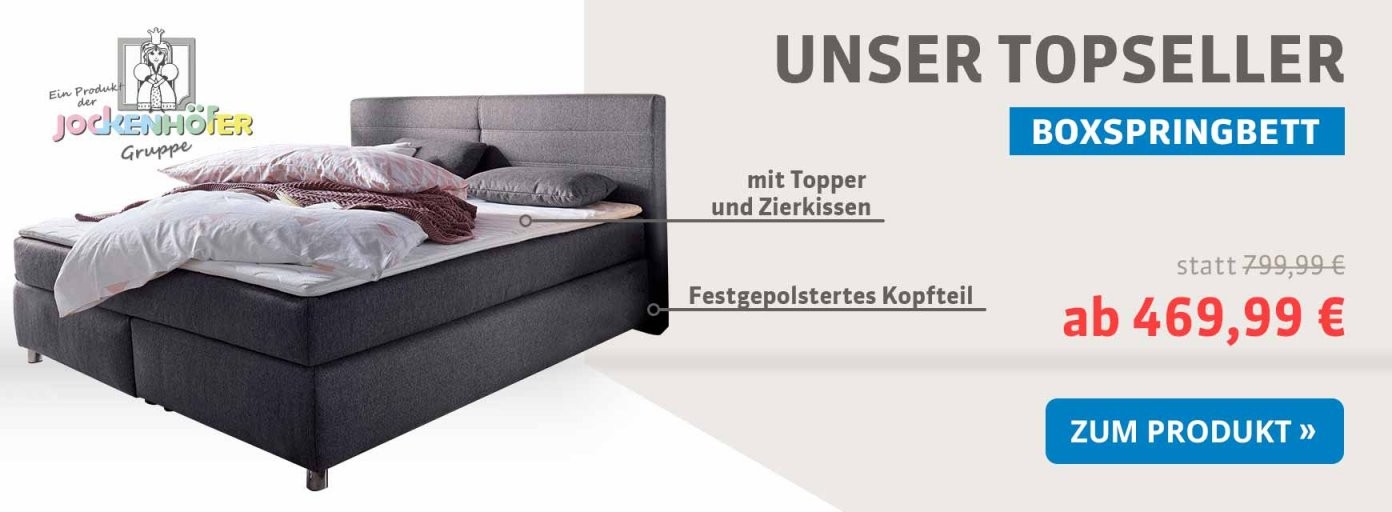 Betten Online Kaufen  Schlafen Sie Besser  Schlafwelt von Westfalia Polsterbetten Boxspringbett Inkl Kaltschaum Topper Photo