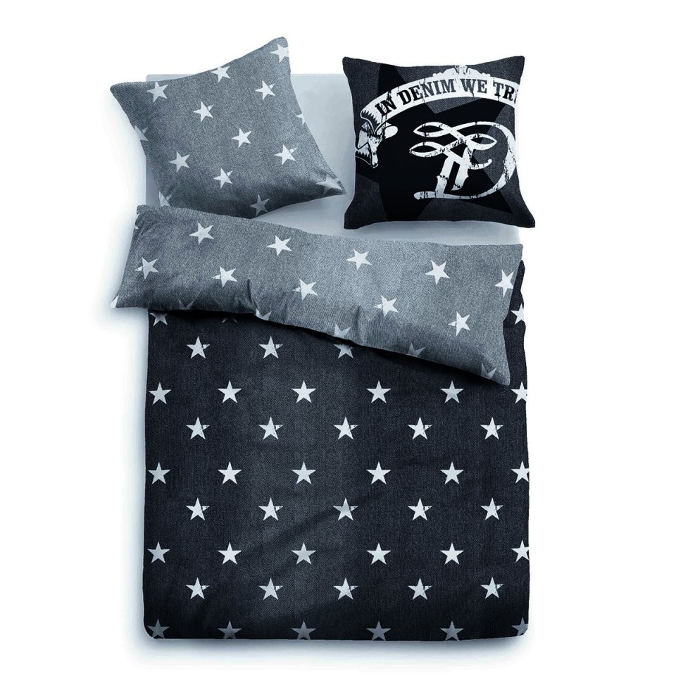 Bettwäsche Sterne Grau (Nicht Mehr Lieferbar) von Tom Tailor Bettwäsche Günstig Bild