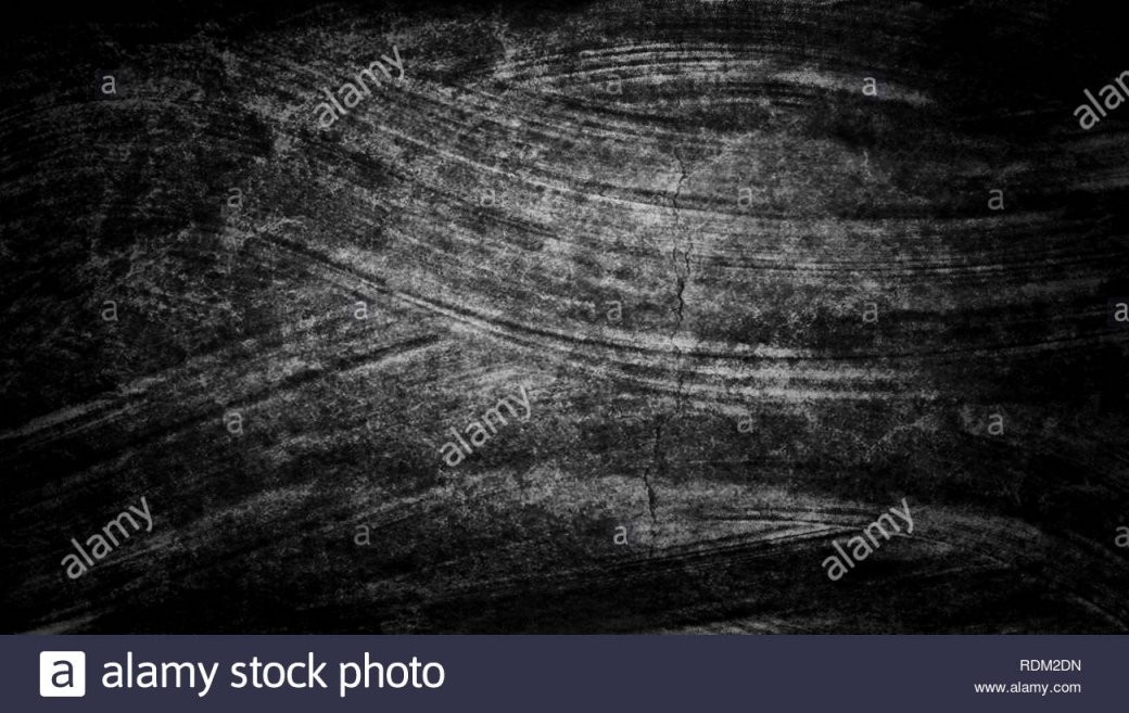 Dark Grunge Schwarz Weiß Aquarell Gemalte Hand Pinselstriche von Gemalte Bilder Schwarz Weiß Photo