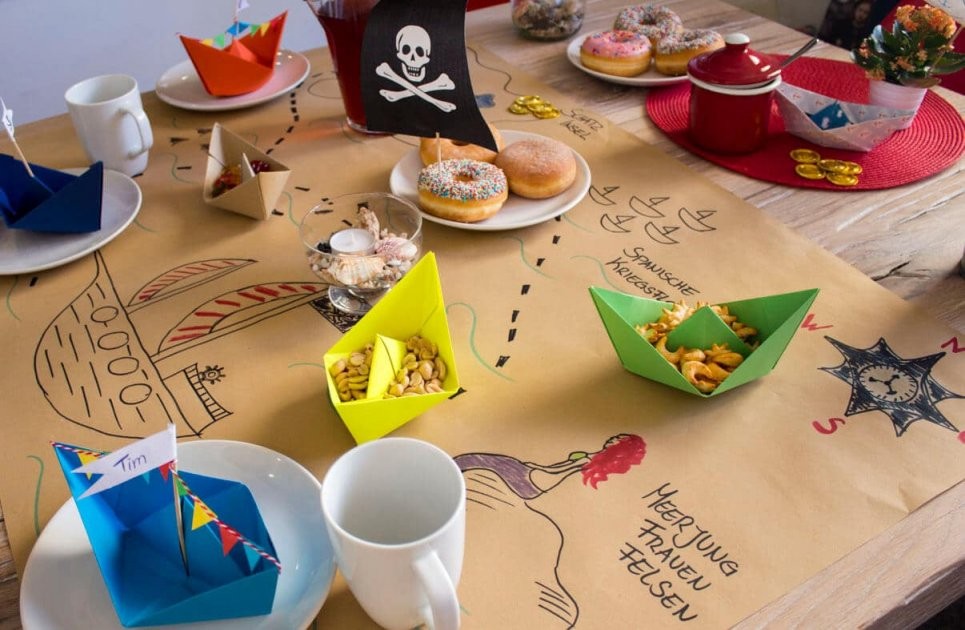 Die Besten Ideen Für Den Ultimativen Piratengeburtstag von Piraten Deko Selber Machen Bild