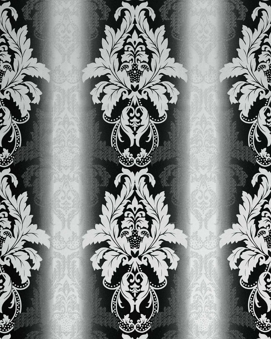 Edem 77030 Barocktapete Damask Tapete 3D Brokat Struktur Schwarz von Barock Tapete Schwarz Weiß Photo