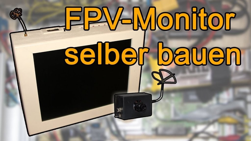 Fpv Monitor Selber Bauen  Tragbar  Tutorial  Youtube von Fpv Brille Selber Bauen Bild