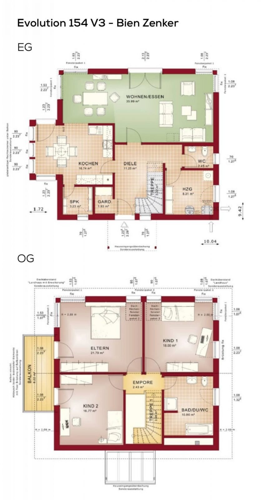 Grundriss Einfamilienhaus Modern Mit Satteldach Architektur  4 von Grundriss Einfamilienhaus 150 Qm Bild