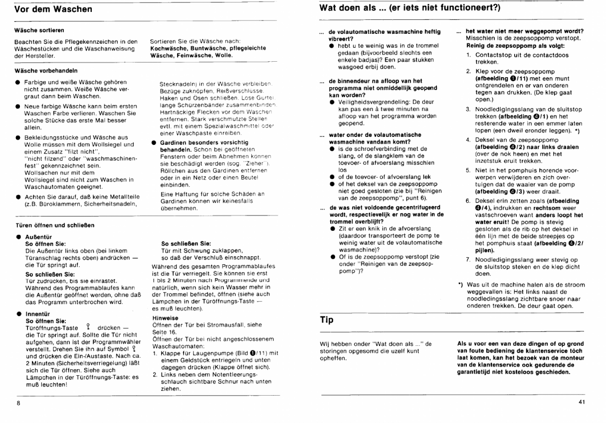 Handleiding Aeg Lavamat 633 (Pagina 1 Van 14) (Deutsch) von Gardinen Waschen Welches Programm Photo