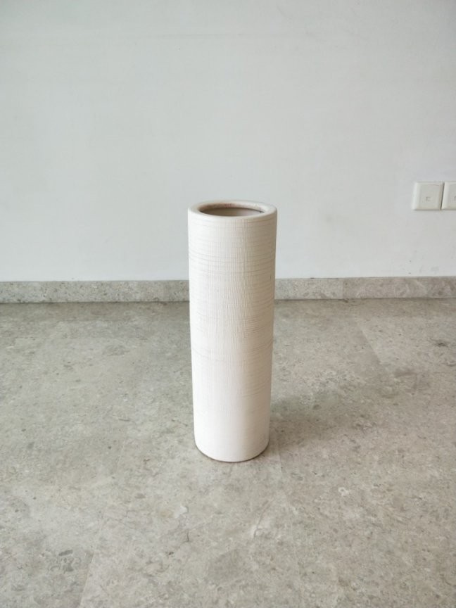Ikea Large Floor Vase White Ceramic von Large White Floor Vase Bild