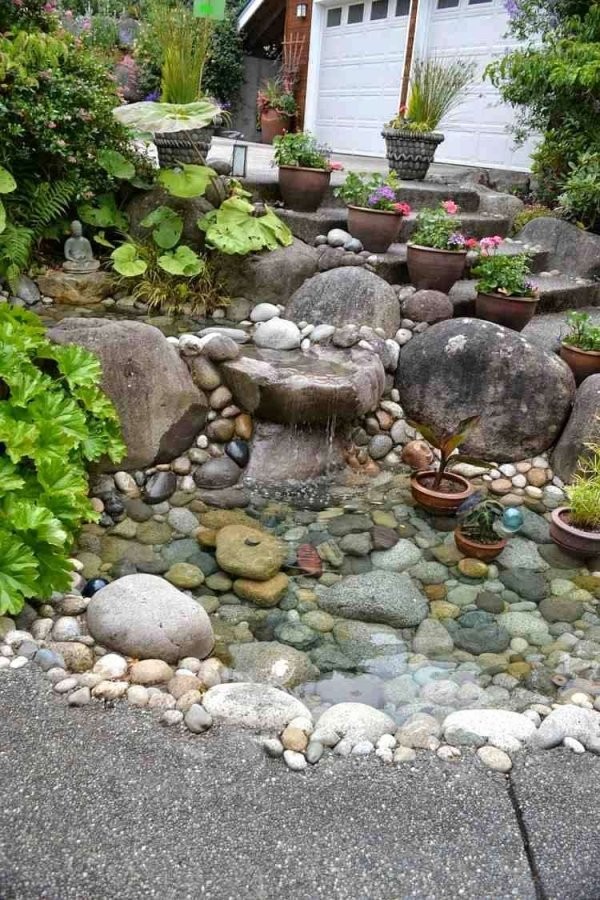 Kies Im Garten Elegant Garten Mit Steinen Anlegen Schön von Garten Mit Steinen Gestalten Photo