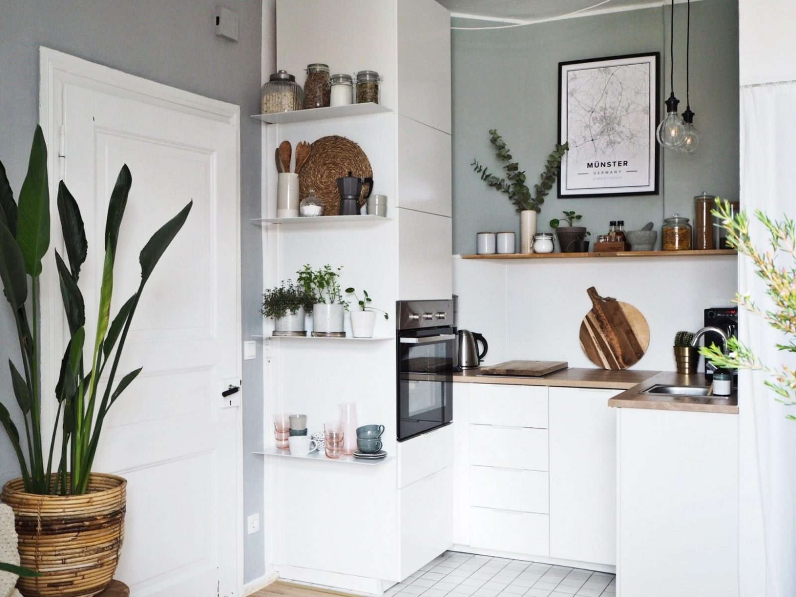 Kleine Küchen Größer Machen So Geht&#039;s von Küche Kleiner Raum Modern Bild