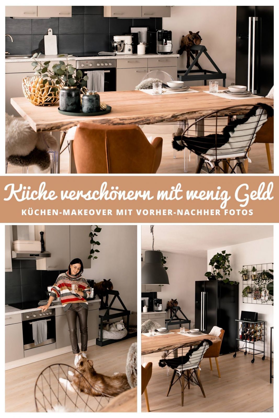 Küche Verschönern Mit Wenig Aufwand Mein Küchenmakeover Inkl von Küche Neu Gestalten Renovieren Photo