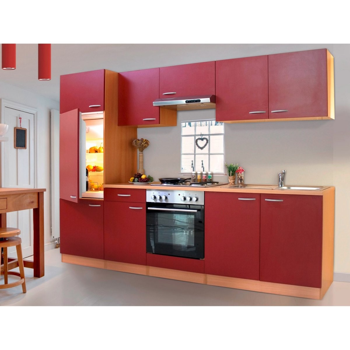 Küchenzeilen – Infos Und Günstig Online Kaufen von Küchenzeile Mit Elektrogeräten Ohne Kühlschrank Photo