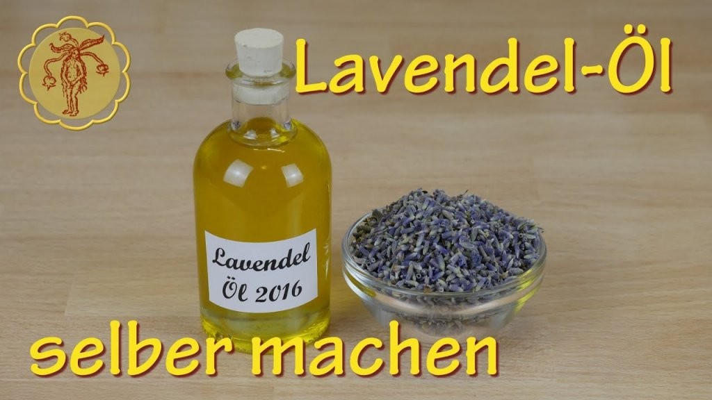 Lavendelölauszug Selber Machen  Kaltauszug  Youtube von Lavendel Creme Selber Machen Photo