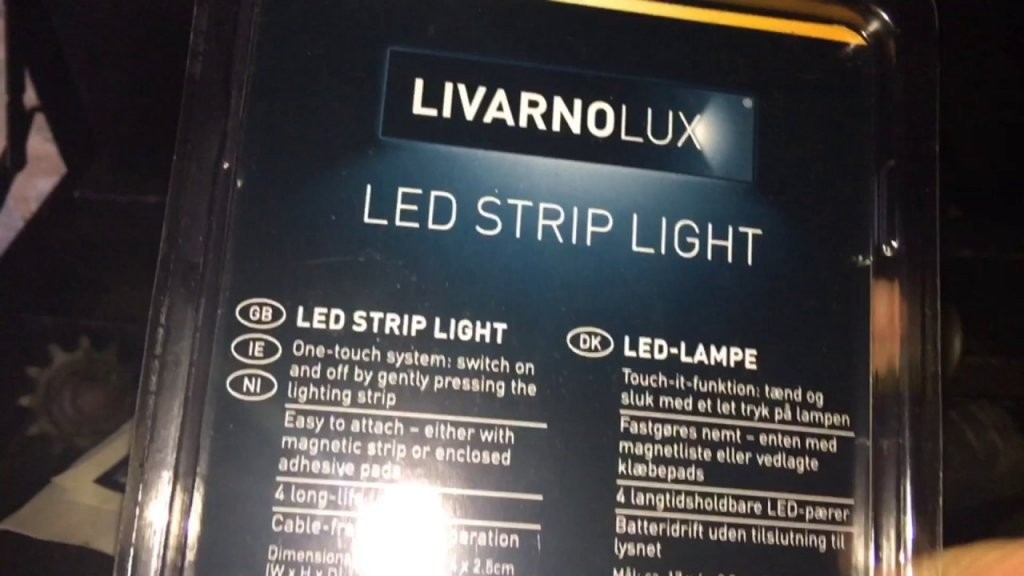 Livarnolux Led Light Strip From Lidl  Youtube von Livarno Lux Led Band Photo