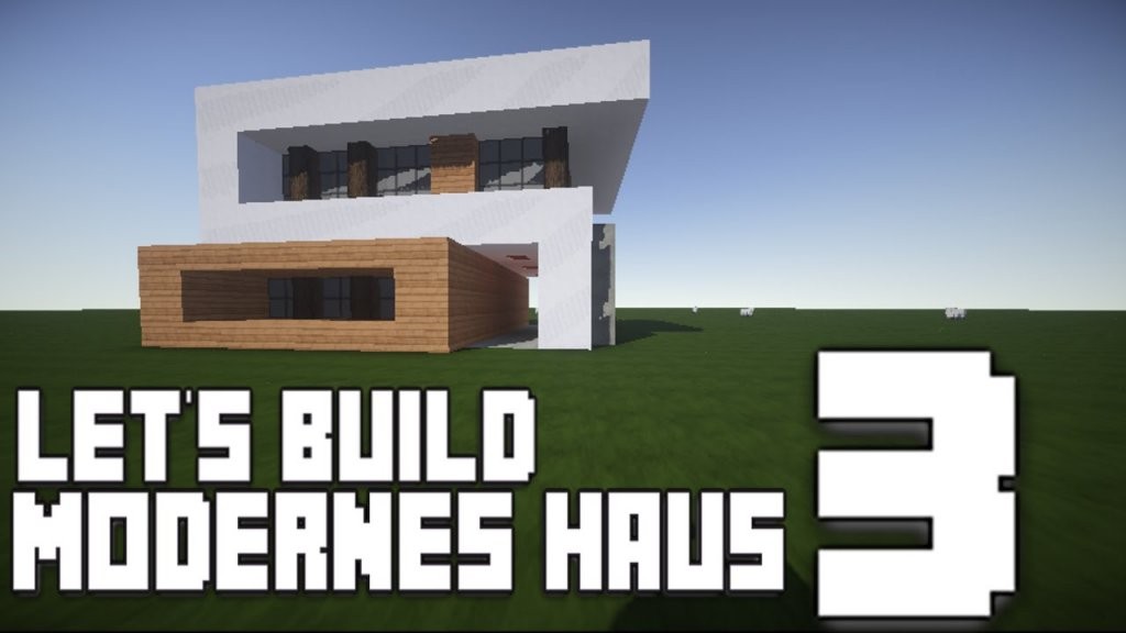 Minecraft  Modernes Haus Bauen 3 Tutorialanleitung [Hd]  Youtube von Minecraft Modernes Haus Bauen Anleitung Bild