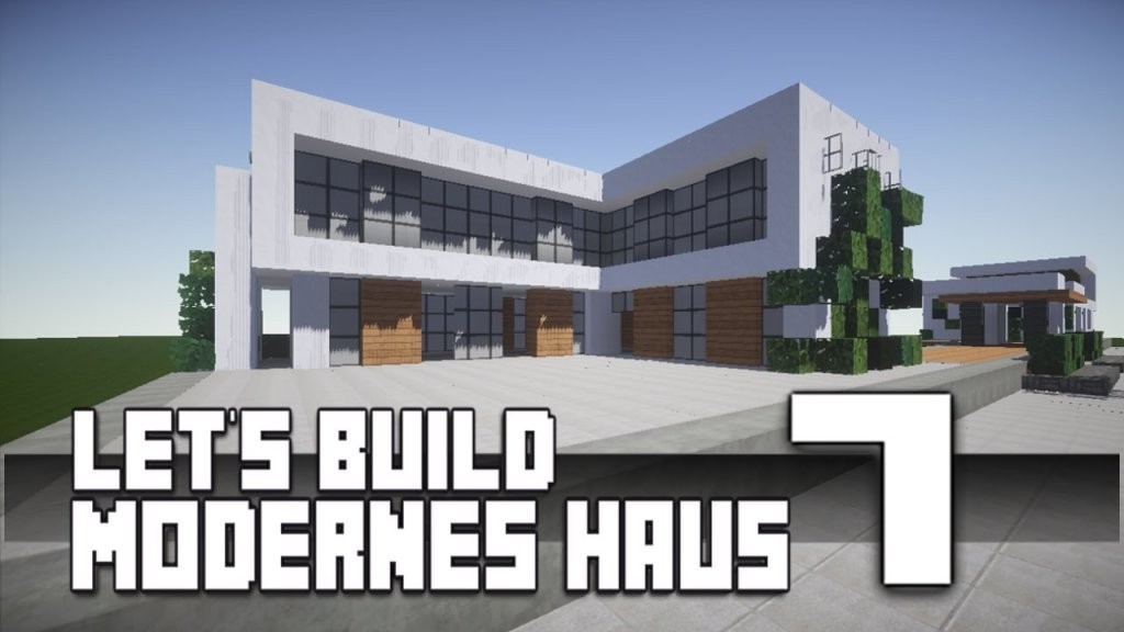 Minecraft  Modernes Haus Bauen 7 Tutorialanleitung [Hd]  Youtube von Minecraft Baupläne Zum Nachbauen Bild