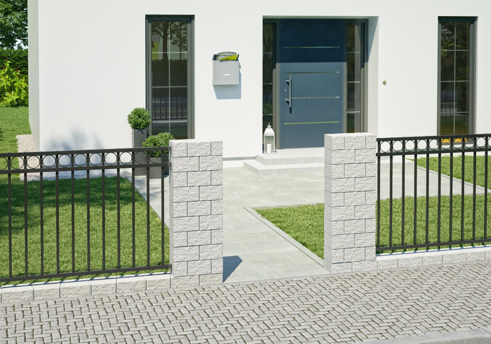 Moderne Zaunideen Für Ihr Zuhause – Ratgeber  Obi von Kleiner Zaun Für Vorgarten Bild