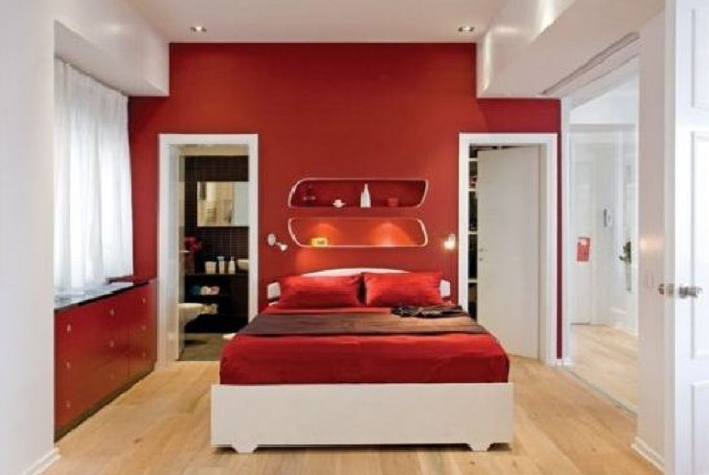 Schlafzimmer Rot  50 Schlafzimmer Inspirationen In Rot  Freshouse von Schlafzimmer Renovieren Ideen Bilder Photo