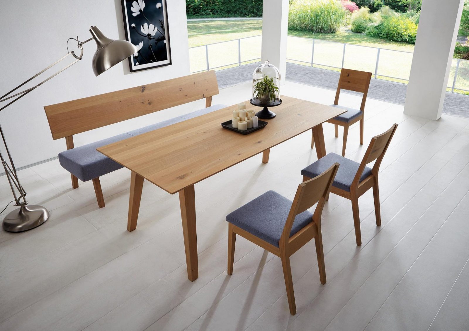 Silva – Schreinerei Eichenseher Möbel Essplatzmöbel Tische Und Stühle von Eckbank Für Runden Tisch Bild