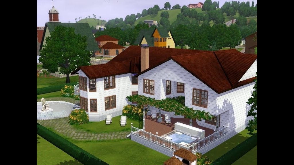 Sims 3  Haus Bauen  Let&#039;s Build  Haus Im Landhausstil  Youtube von Sims 3 Haus Bauen Schritt Für Schritt Bild