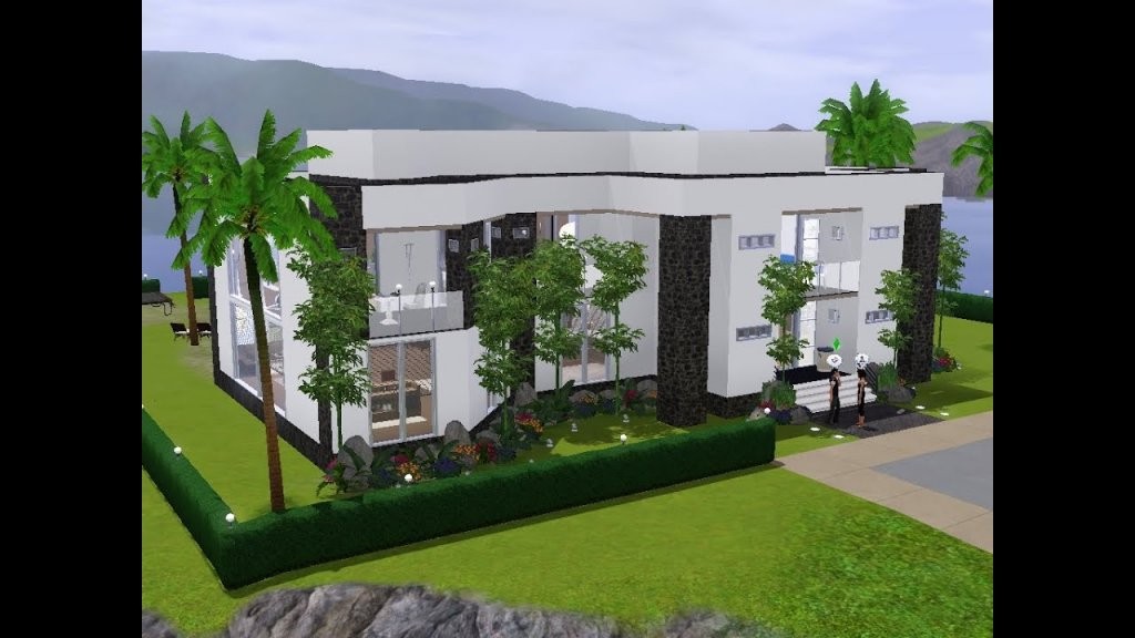 Sims 3  Haus Bauen  Let's Build  Helles Modernes Haus Für Ein von Sims 3 Haus Bauen Schritt Für Schritt Photo
