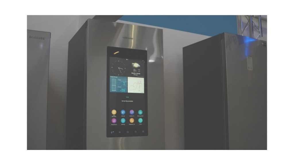 Smarter Kühlschrank Mit 22&quot; Display Kameras Wlan Und Mehr (Deutsch von Kühlkombination 50 Cm Breit Photo