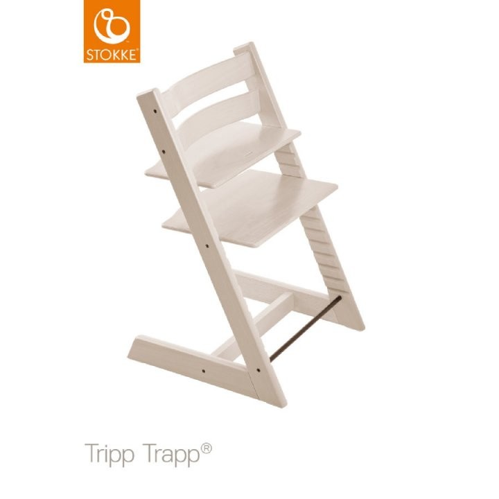 Stokke® Tripp Trapp® Hochstuhl Buche Weiß Transparent  Babymarkt von Stokke Tripp Trapp Buche Bild