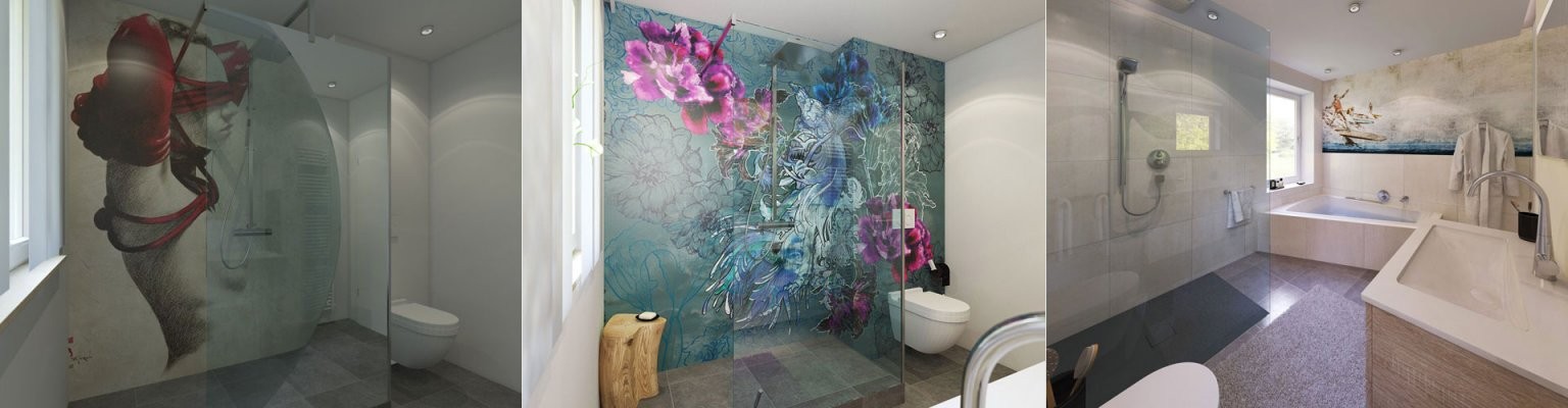 Tapete Im Badezimmer  Wandtapeten Als Kreative Alternative Zu von Wasserfeste Tapete Fürs Bad Bild