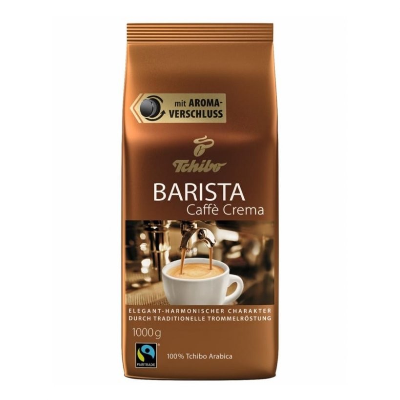 Tchibo Barista Caffè Creme (1 Kg) Kaffeebohne  Real von Lavazza Crema Classico Angebot Photo