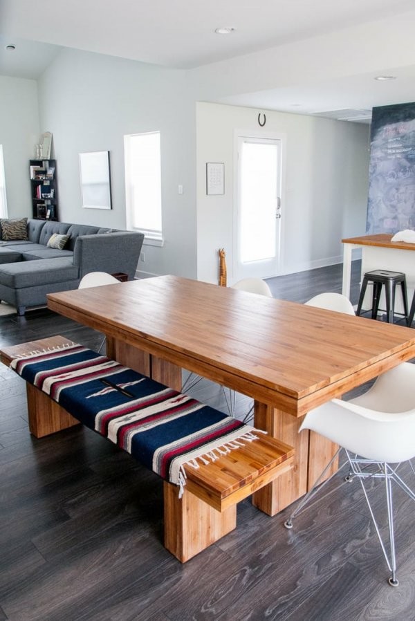 Verschiedene Holzarten Für Möbel Kombinieren  15 Schicke Ideen von Verschiedene Holzarten Im Wohnzimmer Bild