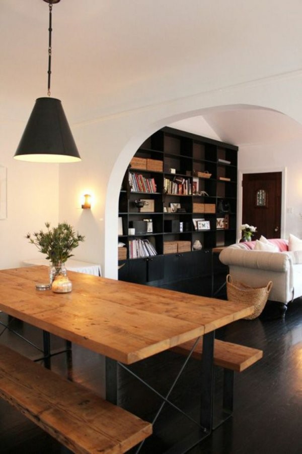 Verschiedene Holzarten Für Möbel Kombinieren  15 Schicke Ideen von Verschiedene Holzarten Im Wohnzimmer Bild