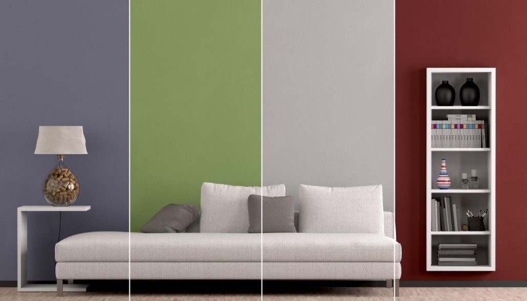 Wand Streichen Ideen Für Muster Farben  Streifen von Ideen Zum Wände Streichen Photo