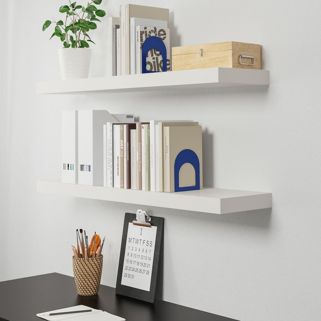 Wandregal Lack Weiß In 2019  Haus  Ikea Wall Shelves Wall Shelves von Ikea Lack Wandregal Weiß Bild