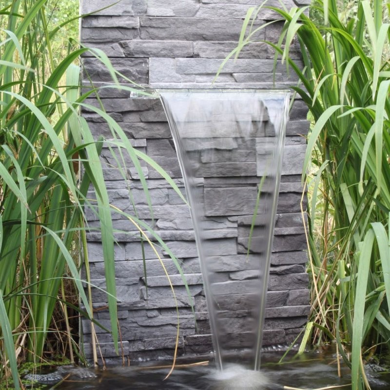 Wasserfall Für Den Garten Teich Gartenteich Zum Selber Bauen von Springbrunnen Garten Selber Bauen Photo