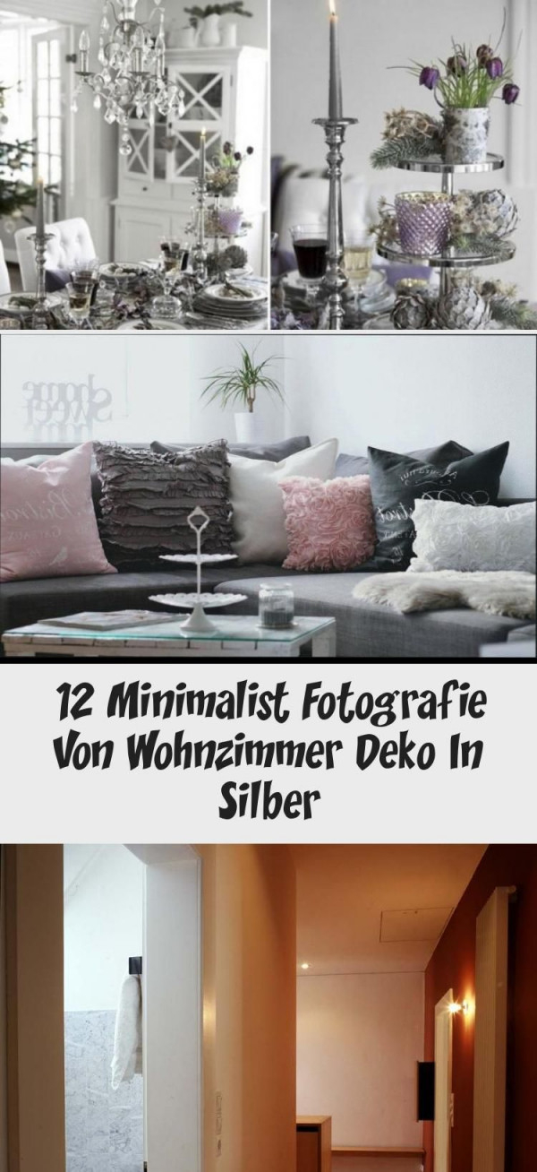12 Minimalist Fotografie Von Wohnzimmer Deko In Silber In von Wohnzimmer Deko Grau Silber Photo