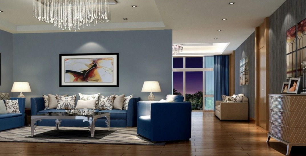 20 Besten Blauen Sofa Wohnzimmer Design Ideen Samt von Wohnzimmer Elegant Einrichten Bild