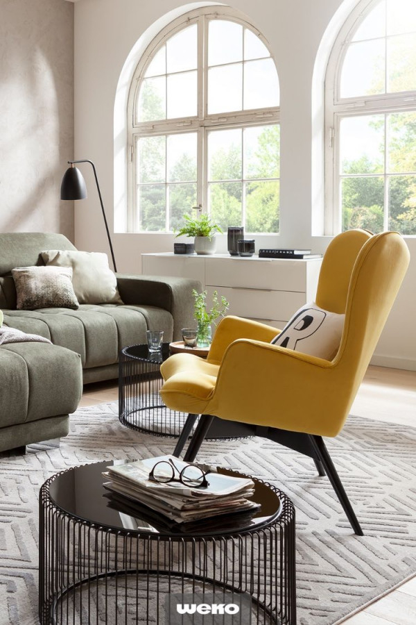 Cooler Style  Wohnzimmer Design Sessel Design Wohnzimmer von Wohnzimmer Mit Sessel Einrichten Bild