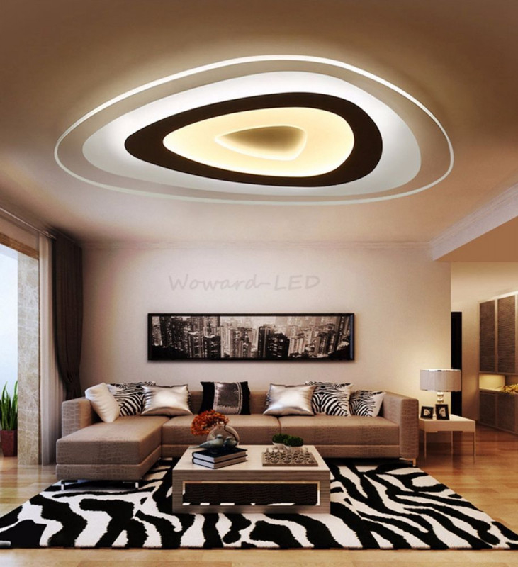 Details Zu Led Deckenlampen Decken Leuchte 16W Bis 115W von Deckenlampe Wohnzimmer Led Bild