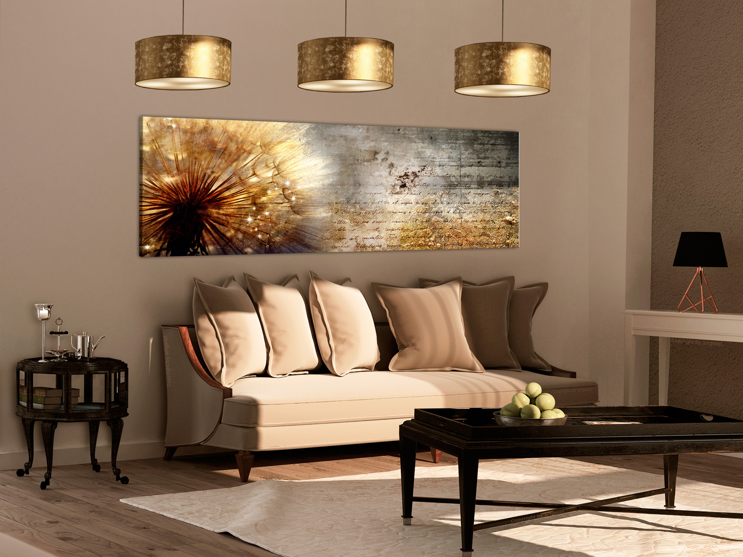 Details Zu Wandbilder Xxl Pusteblume Abstrakt Natur Leinwand Bilder  Wohnzimmer Bc0180Bb von Wohnzimmer Bilder Auf Leinwand Bild