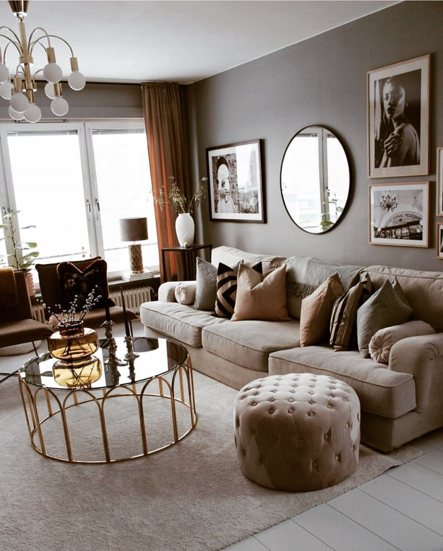 Elegant Decor  Living Room Decor Ideas Modern Interior von Elegante Bilder Für Wohnzimmer Bild