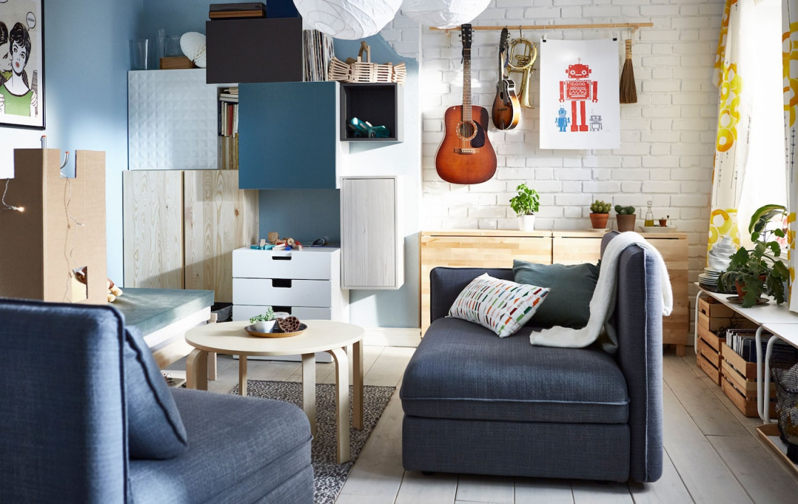 Kleine Wohnzimmer Einrichten Teil 2  Ikea Deutschland von Ideen Für Kleine Wohnzimmer Photo