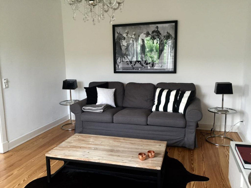 Kuhfell • Bilder  Ideen • Couch von Kuhfell Teppich Wohnzimmer Bild