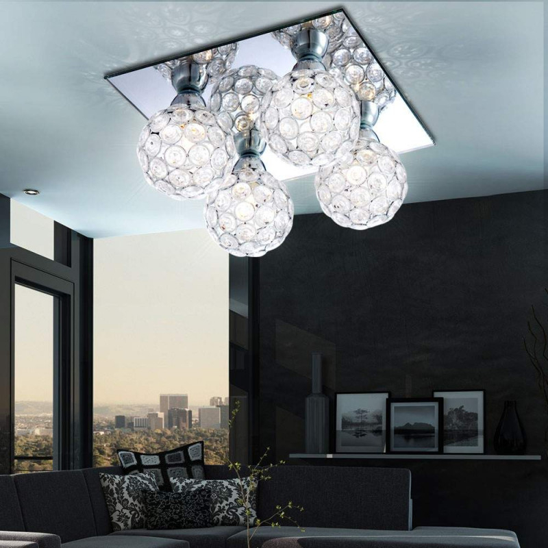 Ladenausstattung  Werbung Kristall Decken Leuchte Spiegel von Wohnzimmer Lampe Kristall Bild