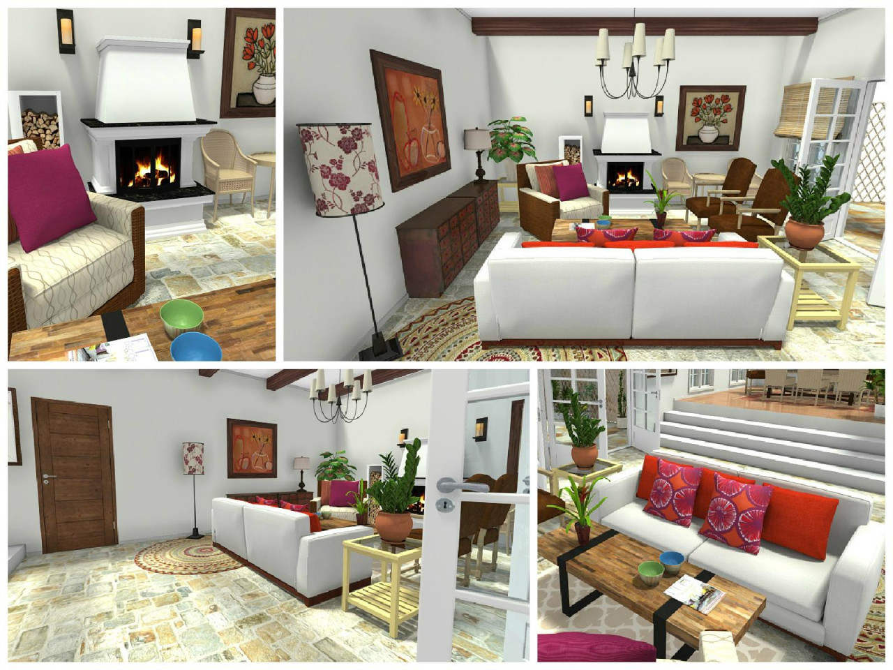 Mediterranes Wohnzimmer • Bilder  Ideen • Couch von Wohnzimmer Mediterran Einrichten Photo