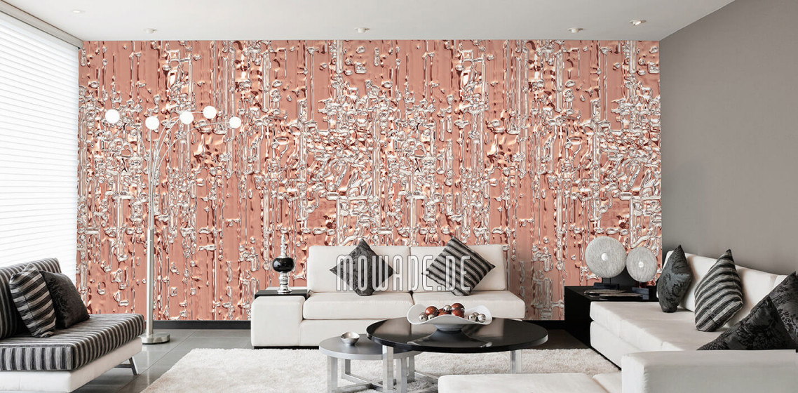 Tapeten Orange – Design Von Mowade® von Tapeten Für Wohnzimmer Modern Photo