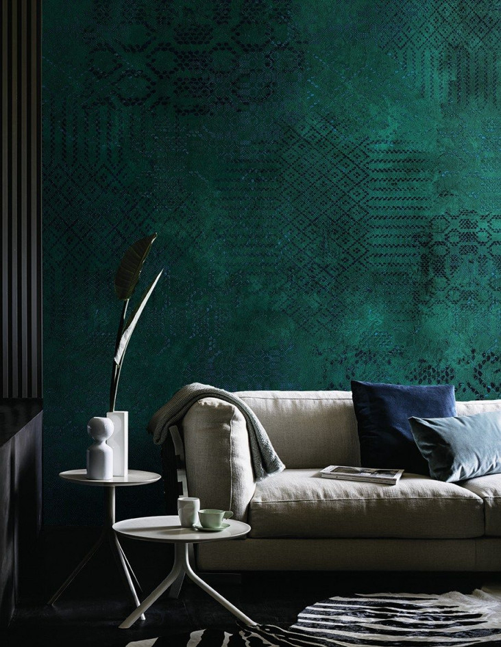 Walldeco Wallpaper Mustertapete Fototapete Italienisches von Italienische Tapeten Wohnzimmer Bild