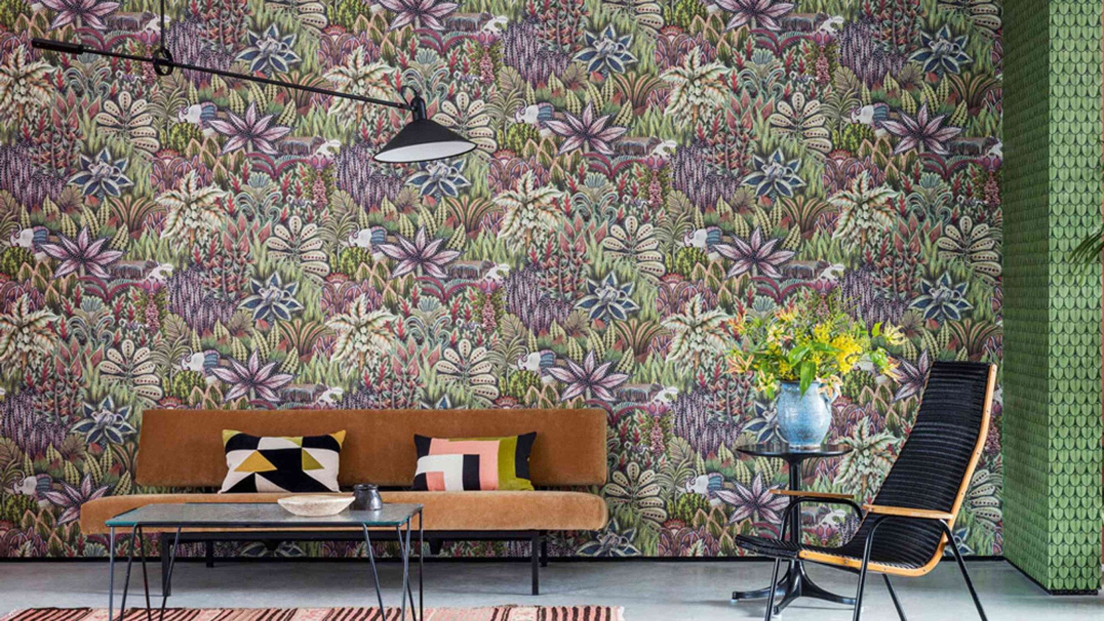 Wandgestaltung Im Wohnzimmer Tipps Zu Farben Tapeten von Tapeten Wohnzimmer Modern Bild